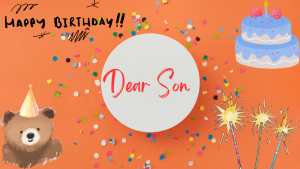 Best Happy Birthday Blessing For Son